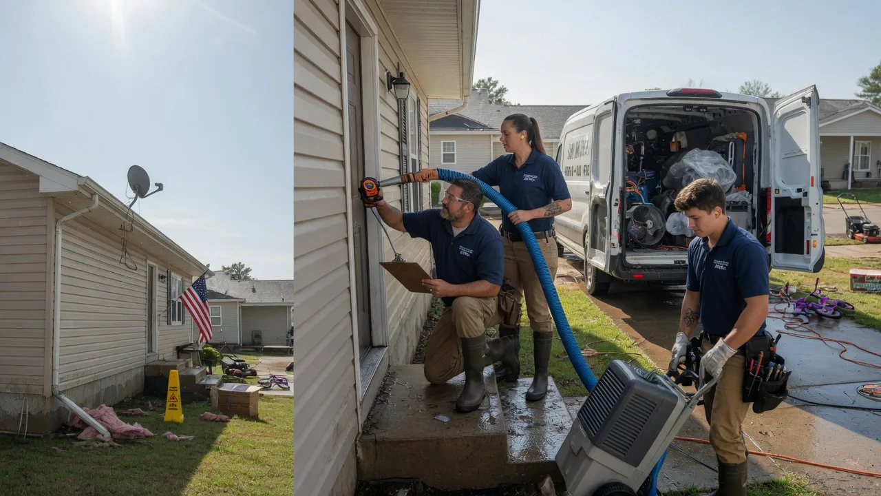 Ceiling Water Damage Restoration in Saint Henry, OH near me
